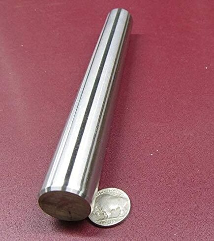 1055 Carbon Steel Hardened Shaft 25mm Diameter x 200mm Long 2 pcs in Kuwait