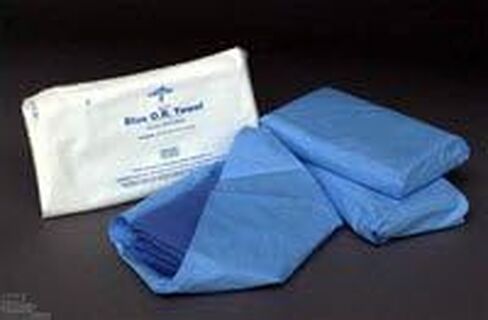 80-2002 معقم أو منشفة زرقاء. معقمة 2/عبوة in Saudi Arabia