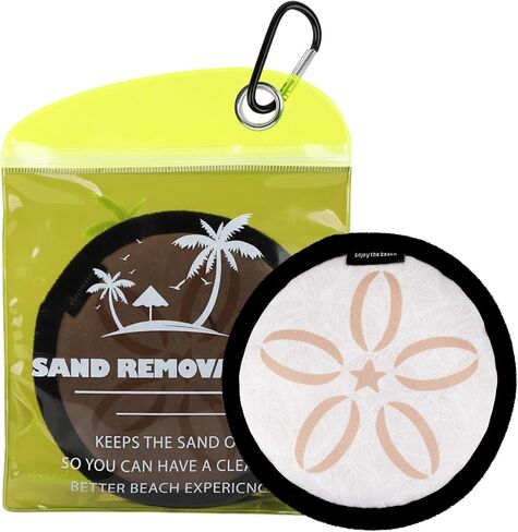 حقيبة إزالة رمل الشاطئ، ممحاة رمل قابلة لإعادة الاستخدام بدون ماء للسفر على الشاطئ in Kuwait