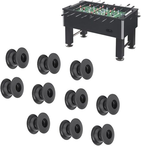 10 Pairs Table Football Bearing, Table Football Bearing Rods Parts Universal Table Foosball Machine Shafts Covers Accessories for Game Training 23 to 34mm in Kuwait