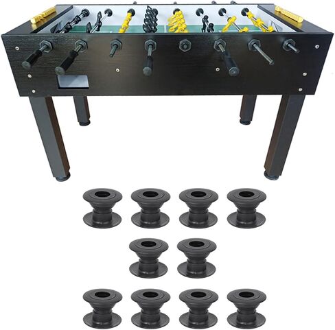 10 Pairs Table Football Bearing, Table Football Bearing Rods Parts Universal Table Foosball Machine Shafts Covers Accessories for Game Training 23 to 34mm in Kuwait