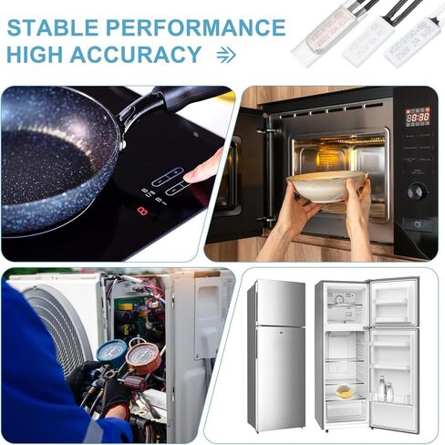 MECCANIXITY 5 قطع KSD9700 ترموستات 135 درجة مئوية/275 درجة فهرنهايت مفتاح درجة حرارة مغلق عادة واقي حراري NC 10A 250V وحدة تحكم في درجة الحرارة البلاستيكية للأجهزة الكهربائية ومعدات المحركات in Kuwait