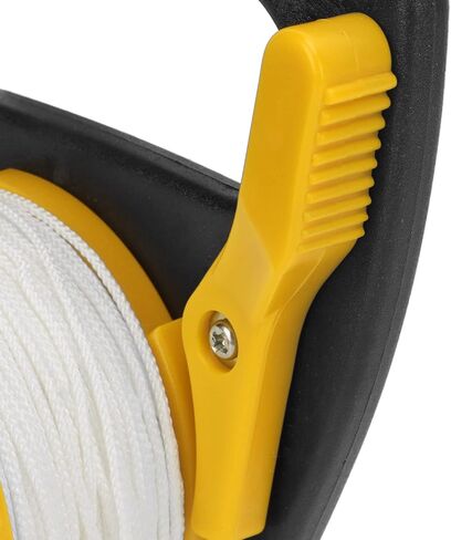 Dive Rope Reel with Durable Nylon Line for Cave Exile Diving, Smooth Controller for Water Sports, Lightweight PC Material, 150.9yd Line Length in Saudi Arabia