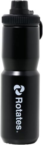 Rotates 650ml Insulated Water Bottle, 22 oz Stainless Steel, Cold for 24 Hrs, Hot for 12 Hrs, Leak-proof, for Biking, Cycling, MTB, Sports in Saudi Arabia