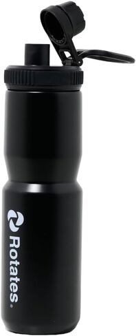 Rotates 650ml Insulated Water Bottle, 22 oz Stainless Steel, Cold for 24 Hrs, Hot for 12 Hrs, Leak-proof, for Biking, Cycling, MTB, Sports in Saudi Arabia