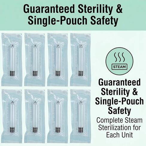 3ml Pen Peptide,Glass Replacement Peptide Pen Cartridges Compatible with V1 & V2 Pens,Individually Packaged. (Clear10Pack) in Saudi Arabia