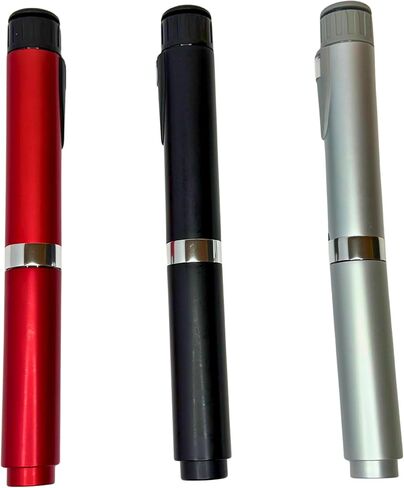GXZ Health V2 Reusable Injection Pen Set 3 Pens W/ 3 Free cartridges – Silver, Black and Red in Kuwait