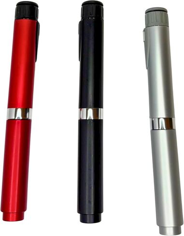 GXZ Health V2 Reusable Injection Pen Set 3 Pens W/ 3 Free cartridges – Silver, Black and Red in Kuwait