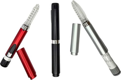 GXZ Health V2 Reusable Injection Pen Set 3 Pens W/ 3 Free cartridges – Silver, Black and Red in Kuwait