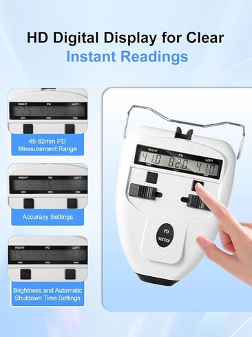 Pupilometer Optical Digital Pupilometer with LCD Display PD Meter for Optometrists in Kuwait