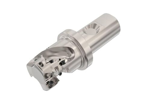 Seco Tools 02709540 مطحنة حلزونية R217.69-3240.3S-033-12.3AN، Seco Weldon Shank، قطر القطع 40 مم، عمق القطع 33 مم، 3 أسنان القطع in Saudi Arabia
