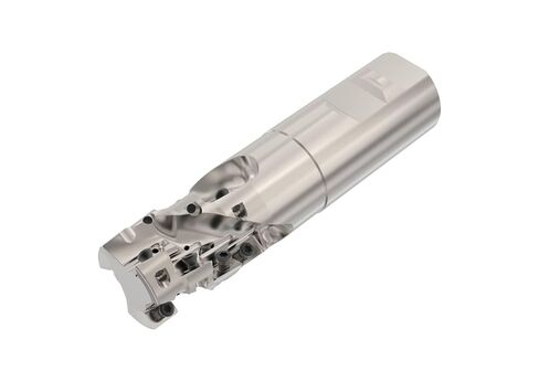 Seco Tools 02710789 مطحنة حلزونية R217.69-01.25-3-12-M3AN، Weldon Shank، قطر القطع 1.25 بوصة، عمق القطع 1.732 بوصة، 3 أسنان القطع in Saudi Arabia