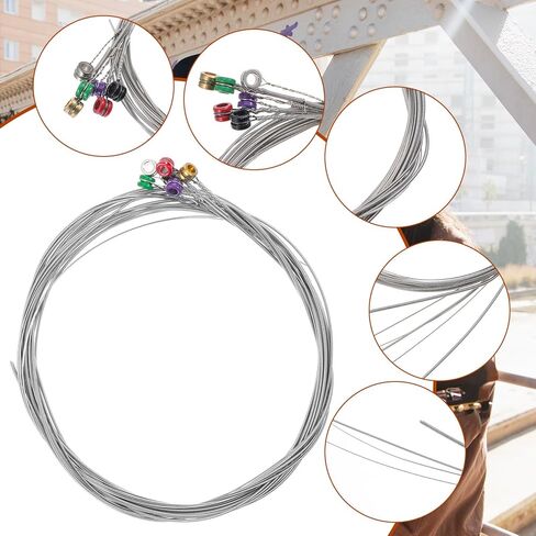 18Pcs Electric Guitar Strings Electric 6 Strings Set Steel Guitar e String E-1st B-2nd G-3rd D-4th A-5th E-6th, Stainless Steel Core in Kuwait