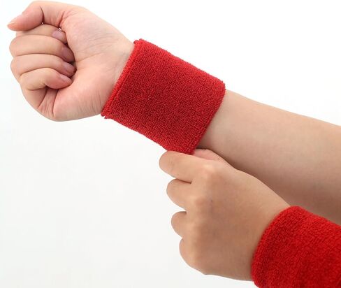 Solid Dark Red Color Sweat Band Headbands and Wrist Bands Set, Sweatbands for Men Women, Moisture Wicking Head Band, Football Wristbands,Sports Headband for Running Workout in Saudi Arabia