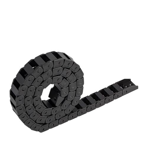 Cable Chain 10 * 10 10 * 15 10 * 20 mm 1M Non Snap-Open Plastic Towline Transmission Drag Chain Machine(28mm,10x10 mm) in Kuwait