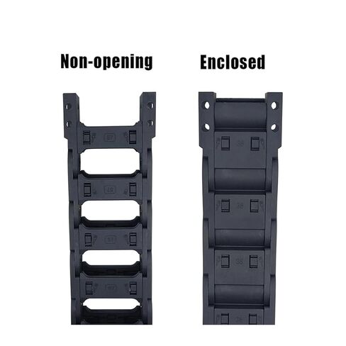25x25 25x38 25x50 25x57 25x70 25x77 25x103mm Nylon Mochine Towline Cable Chain Non-Opening Enclosed Drag Chain L1m(150mm,25x38 mm,Non-Opening) in Kuwait