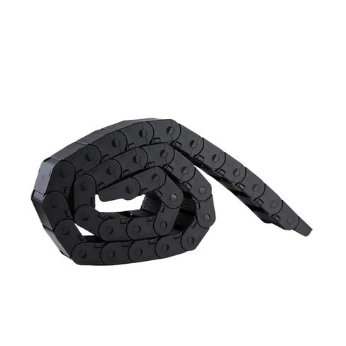 Cable Chain Semi-Enclosed Interior Opening 18x18 18x25 18x37 18x50 Drag Plastic Towline Transmission1M(28mm,18x50 mm) in Kuwait