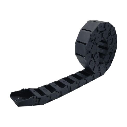 R38 18x18 18x25 18x37 18x50 Cable Chains Bridge Type Semi-Enclosed Plastic Towline L 1m for Router(18x18 mm) in Kuwait