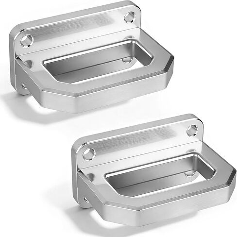 2 PCS الألومنيوم السطح الأمامي السنانير DISTER D-RING DRING DRINATONT HAIBS متوافقة مع 2003-2018 RAM 2500 3500 2WD و 4WD SRAFT SERCUE ، استبدل OEM 68171791AA 52020587AB in Kuwait
