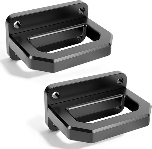 2 Pcs Aluminum Front Tow Hooks Heavy D-Ring Dismount Tow Hooks Compatible with 2003-2018 Ram 2500 3500 2WD and 4WD Truck Rescue Vehicles, Replace OEM 68171791AA 52020587AB in Kuwait
