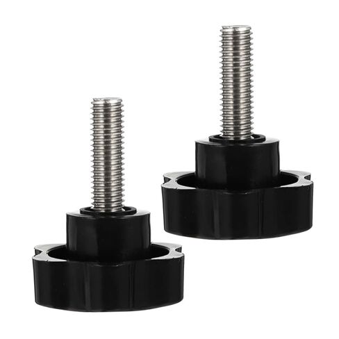 Cabilock 2pcs Ergonomic Plum Handle Bolts Thread Star Knobs Fixing Screw for Garden Canopy Frames in Saudi Arabia