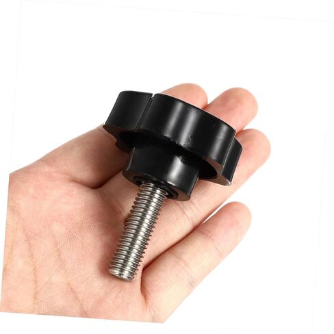 Cabilock 2pcs Ergonomic Plum Handle Bolts Thread Star Knobs Fixing Screw for Garden Canopy Frames in Saudi Arabia