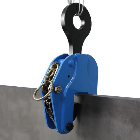 Vertical Plate Lifting Clamp,1760lbs Capacity Heavy Duty Steel Plate Clamp 0.8T with 0.8 Inch Jaw Opening, Industrial Lifting Clamp for Sheet Metal and Steel Plate Handling in Saudi Arabia