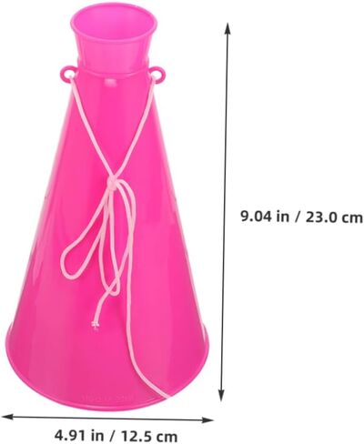 Kisangel Cheer Megaphones for Parties Game Cheering Dynamic Voice Amplification for Sports Events Lightweight in Saudi Arabia