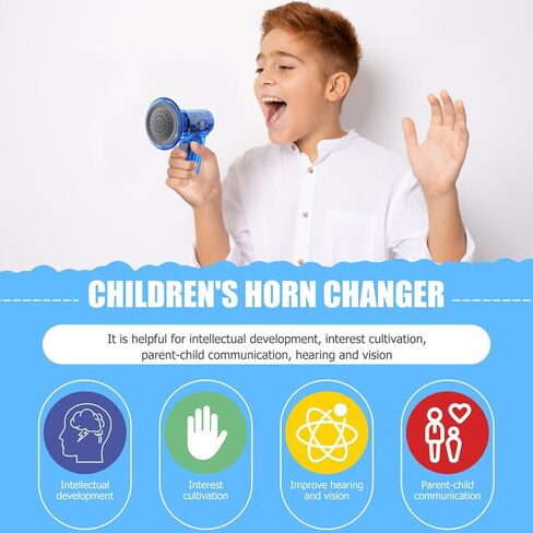 Happyyami Boys and Girls's Mini Toy Megaphone Voice Changer Amplifier Multi Voice Effects for Boys in Saudi Arabia