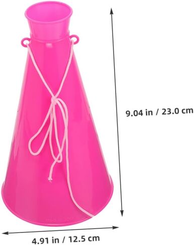 VICASKY Portable Plastic Cheer Megaphones of Loud Noisemakers for Sports Events Parties Game Cheering Cheer in Saudi Arabia