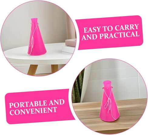 VICASKY Portable Plastic Cheer Megaphones of Loud Noisemakers for Sports Events Parties Game Cheering Cheer in Saudi Arabia