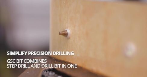 Drill America 5 Piece Cobalt Stepped Point Drill Bit Set with Quick Change Hex Shank in Saudi Arabia