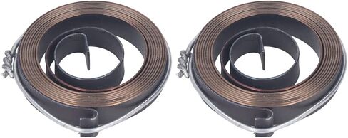 Drill Press Return Spring High Quality Metal Feed Quill Coil Replacement Spring Steel Construction for Bench Drills Horizontal Vertical Set of 2 in Saudi Arabia
