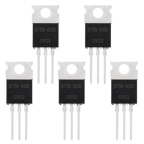 MECCANIXITY BT138S-600E BT138-600 BT138 MOSFET Transistors 12A 600V TO-252 for Electronic Instruments Smart Home Appliances Drones, 10pcs in Saudi Arabia