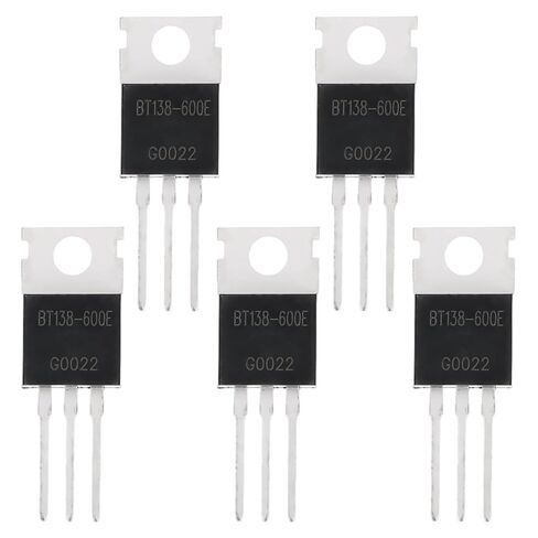 MECCANIXITY BT138S-600E BT138-600 BT138 MOSFET Transistors 12A 600V TO-252 for Electronic Instruments Smart Home Appliances Drones, 10pcs in Saudi Arabia
