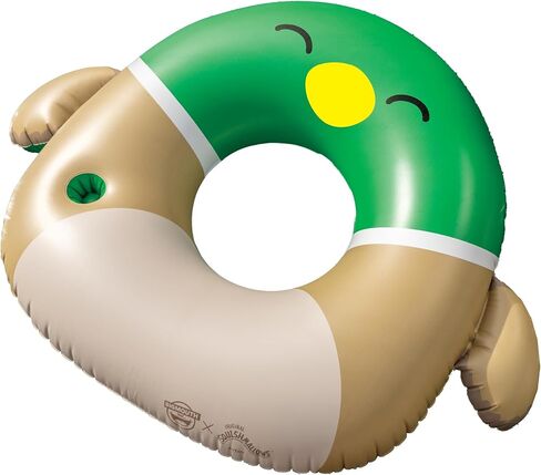 Bigmouth X Squishmallows Squishmlows Brock The Bulldog 36 Inh Ring Pool Float - قابلة للتحصيل قابلة للاسترخاء ورش - ناعمة ودائمة وسهلة التضخيم in Kuwait