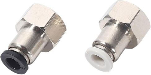 1 قطعة أنبوب هواء PCF موصل سريع توريد هوائي نحاسي مطلي بالنيكل بوتيك توصيل خيط داخلي (Pcf4-02 (أبيض)) in Kuwait