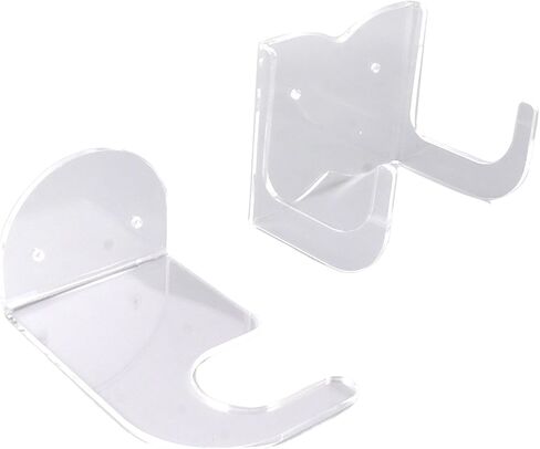 حامل جداري للجيتار الكهربائي، حامل مثبت على الحائط من الأكريليك الفاخر مع مجموعة سهلة التركيب للعرض والتخزين، عبوتان in Kuwait