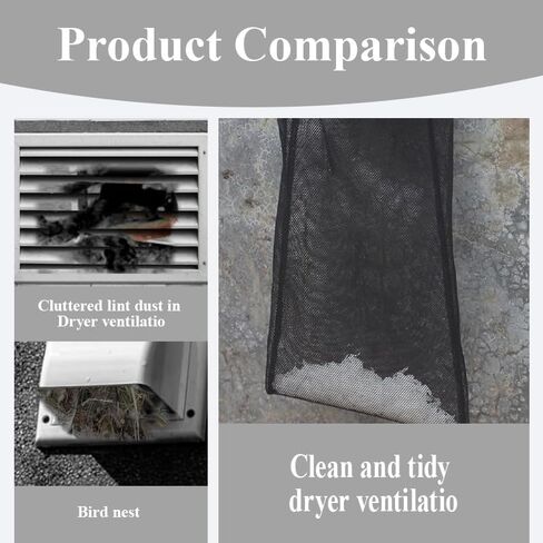 3 قطع من جهاز التقاط الوبر المجفف، مصيدة الوبر بفتحة تهوية للمجفف مع شرائط لاصقة، كيس غبار الوبر بفتحة تهوية للمجفف قابل لإعادة الاستخدام، فتحة تهوية للمجفف الداخلي والخارجي لالتقاط الوبر والغبار in Kuwait