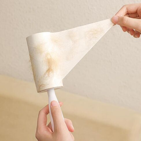 Extra Sticky Lint Rollers Pet Hair Remover for Laundry Clothes Furniture Carpet,Total 100 Sheets Lint Rollers Refills Dog Cat Hair Lint Remover Brush Couch in Saudi Arabia