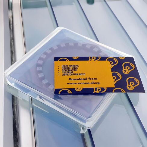 EEEEE RGB 8/12/16/24، مجموعة حلقات LED LED، 5050 لون كامل، WS2812 / WS2812B متضمنة رموز تحكم فردية قابلة للعنونة. in Kuwait