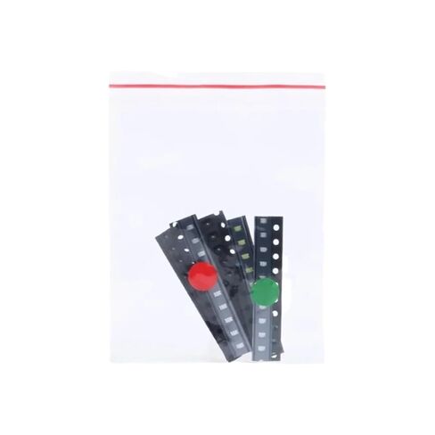 50 قطعة 0603 SMD LED حزمة المكونات المشتركة بألوان متنوعة (أحمر أزرق أخضر أصفر أبيض) 10 قطع لكل منها in Kuwait