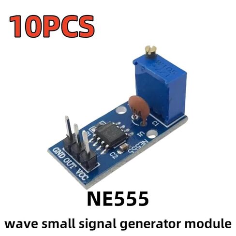 10PCS NE555 Pulse Generator Square Wave Rectangular Small Signal in Saudi Arabia