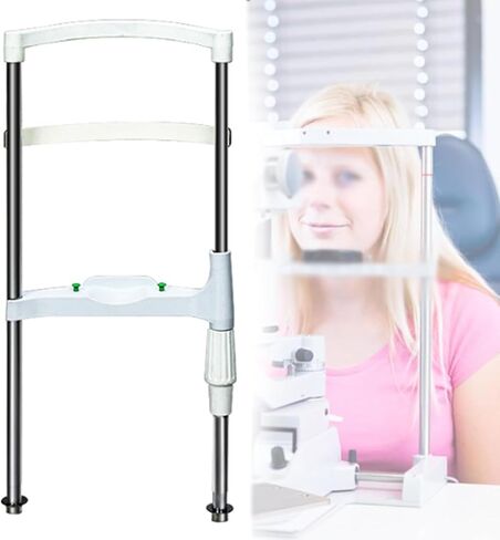 Forehead Support Optometry Accessories, H-Type Vision Training Forehead Support with Height Adjustment Knob, 95MM Lifting Distance, for Auto Refractometer Vision Training Opti in Kuwait
