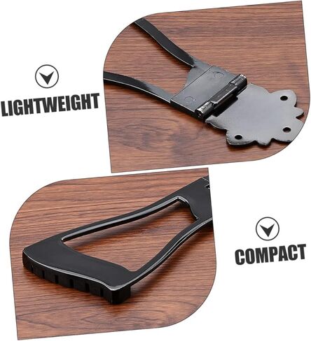 ERINGOGO 6-String Guitar Black Metal Tailpiece Bridge Adjustable Saddle for Electric and Bass Guitar in Saudi Arabia
