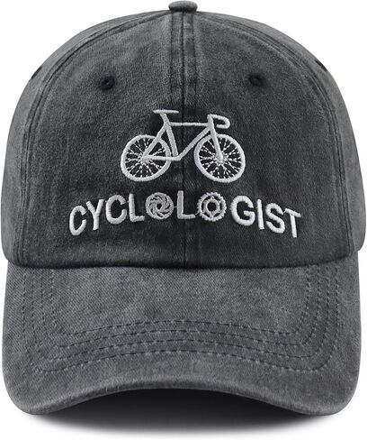 قبعة راكبي الدراجات للرجال والنساء، قبعة بيسبول كلاسيكية مطرزة من القطن قابلة للتعديل in Kuwait