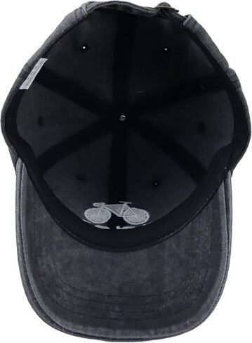 قبعة راكبي الدراجات للرجال والنساء، قبعة بيسبول كلاسيكية مطرزة من القطن قابلة للتعديل in Kuwait