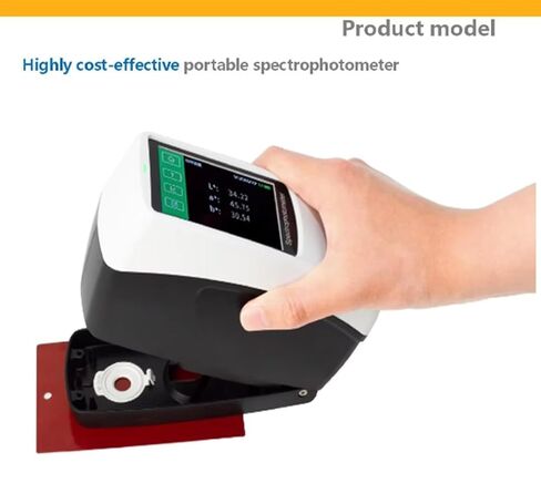 مقياس الألوان الطيفي المحمول المحمول مع D/8 SCI+SCE dE*ab≥0.02 التكرار 0.01 دقة العرض Φ11mm عيار للتحكم في جودة الألوان في طباعة المنسوجات والبلاستيك in Saudi Arabia