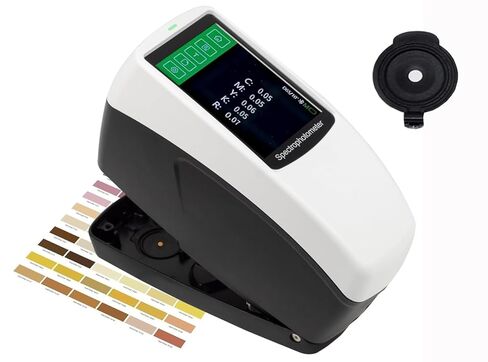 Handheld Spectrodensitometer Printing Density Meter with Caliber Φ5mm Measurement Repeatability DE*ab≤0.02 CIENo.15,GB/T3978,GB2893,GB/T18833,ISO7724-1,ASTME1164,DIN5033Teil7 in Kuwait
