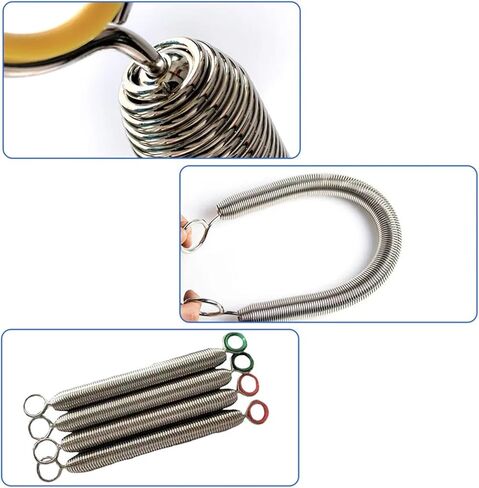 4pcs in Set Pilates Reformer Pilate Equipment Accessories Stability Chair Yoga Wire Steel Tension Springs for Various Yoga & Fitness Equipment in Saudi Arabia